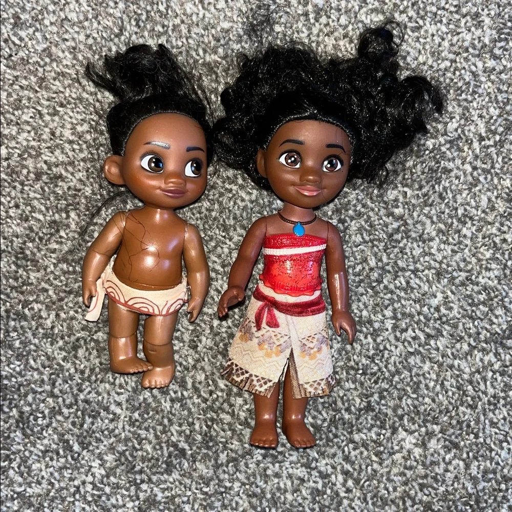 Disney Moana Doll Set of 5 Maui Figures